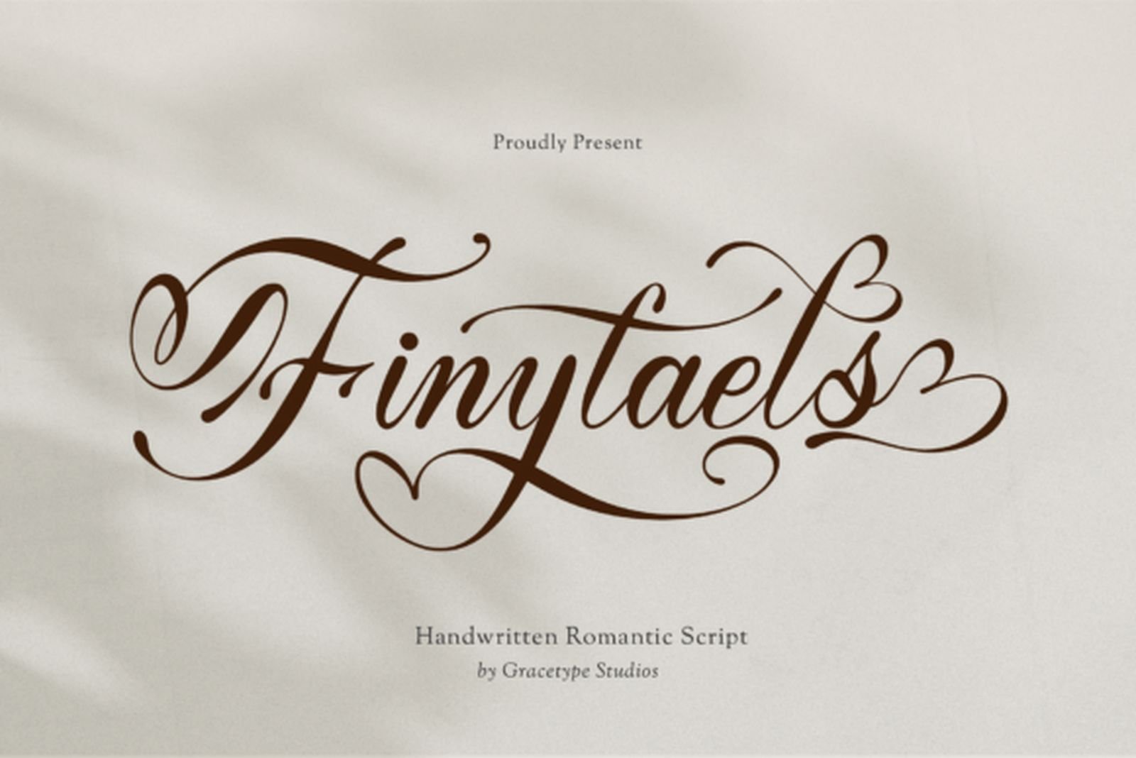 Finytaels Font by Gracetypestudio