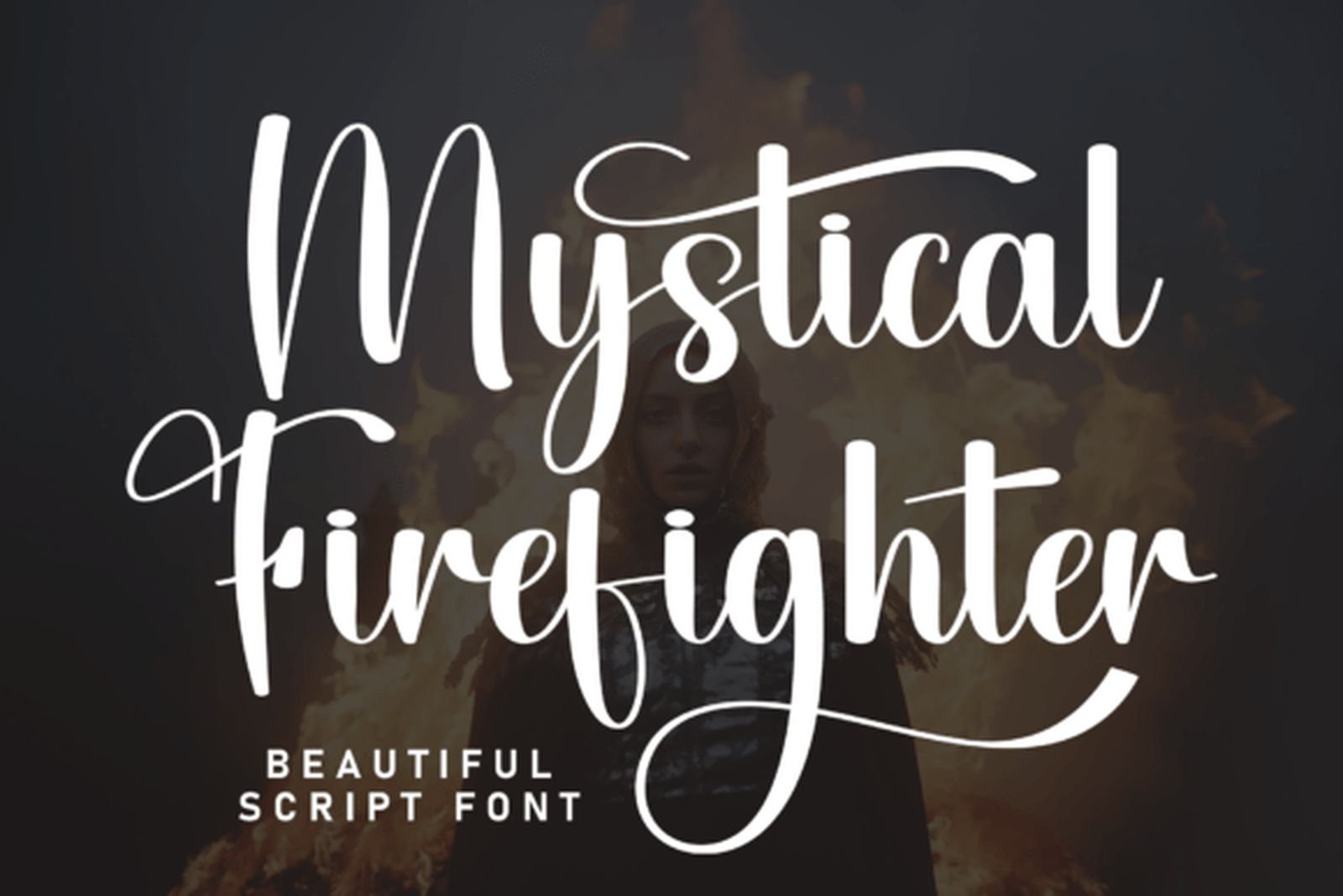Mystical Firefighter Font by Creativewhitee