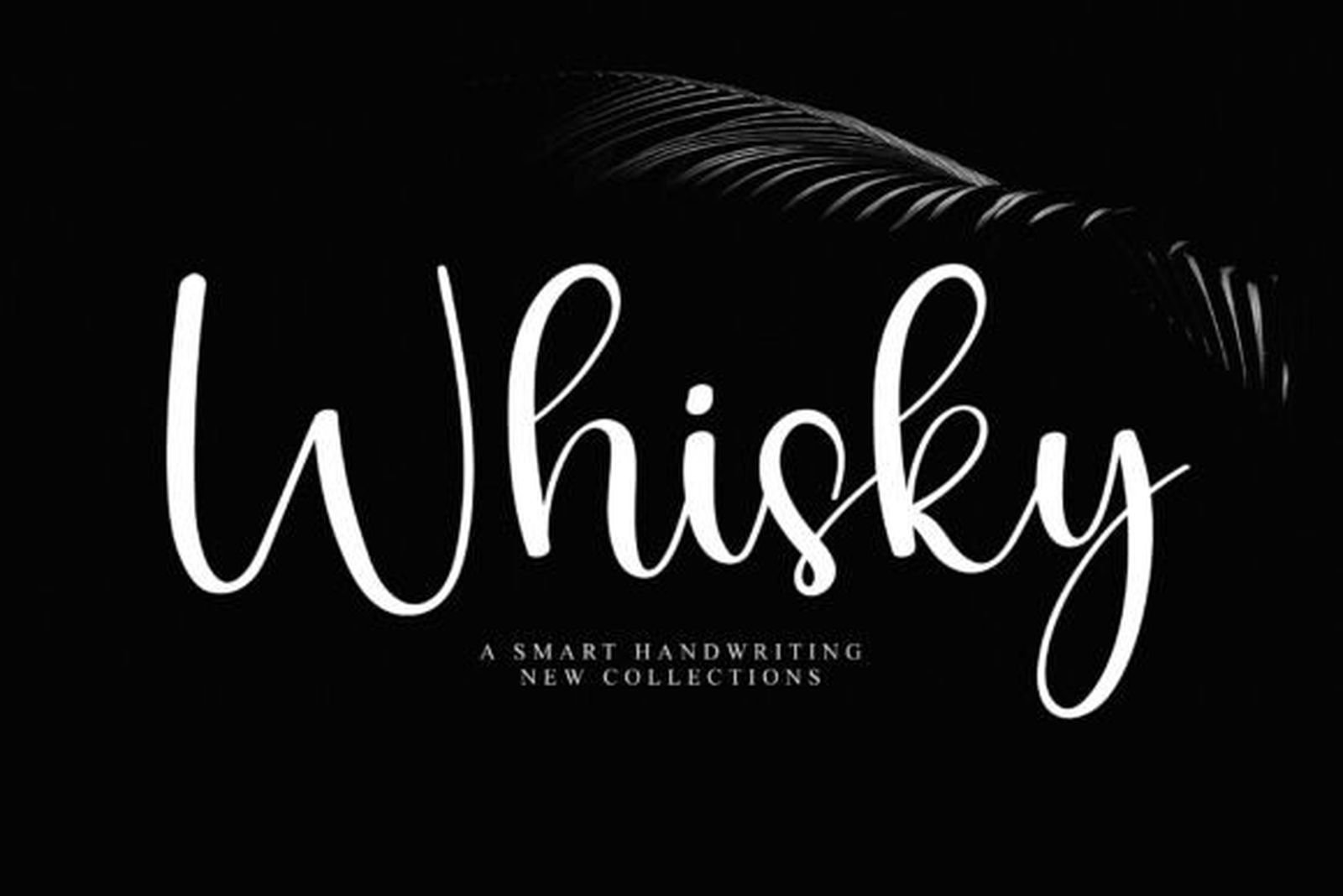 Whisky Font by 21Design