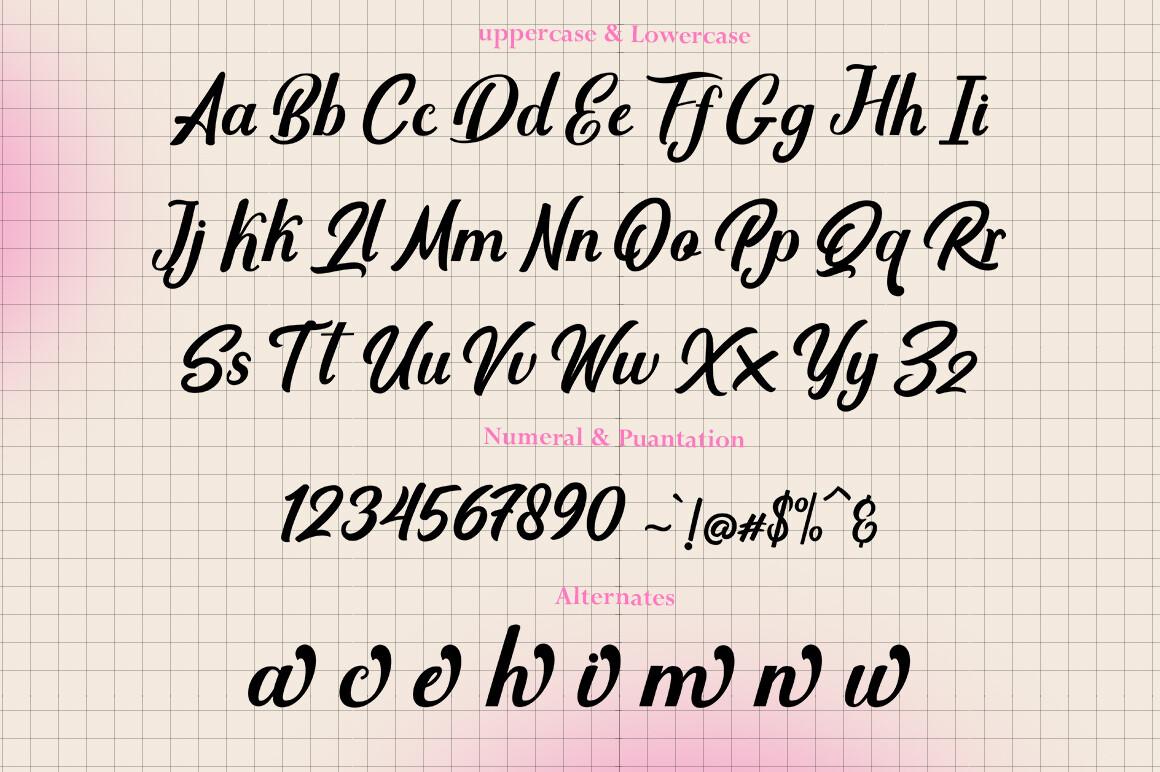 Antimage Retro Font by studiorhd, bold retro script alphabet with numbers font preview