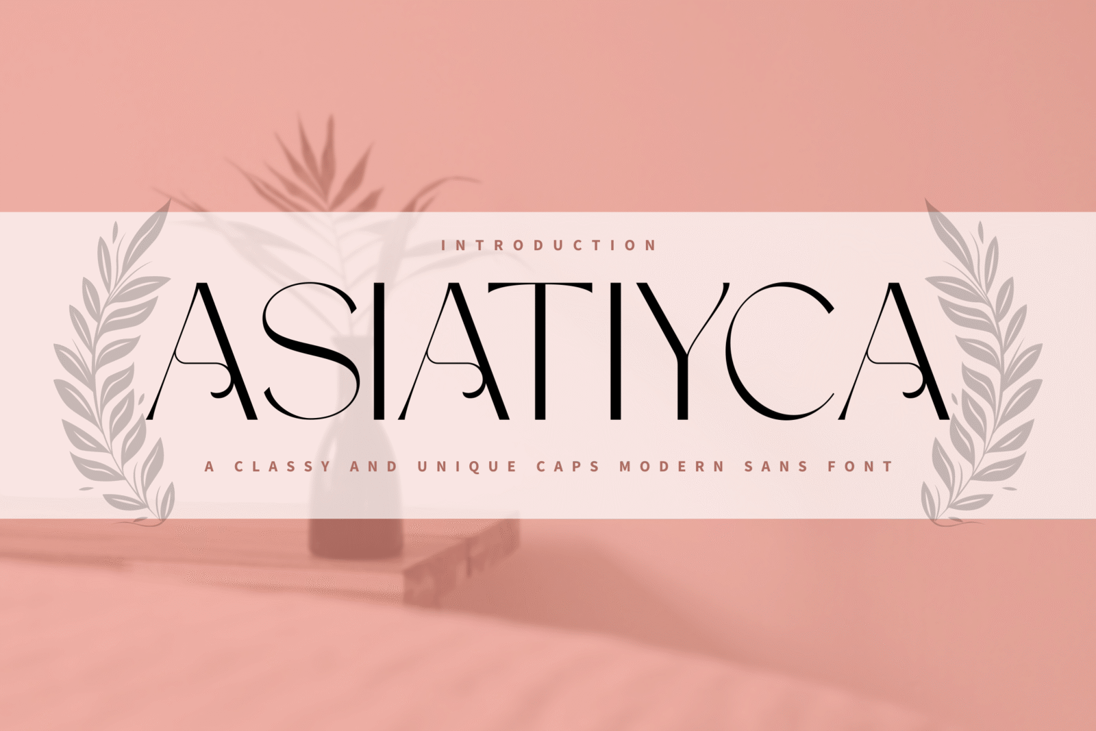 Asiatiyca Font by FannanStudio, preview of the typeface