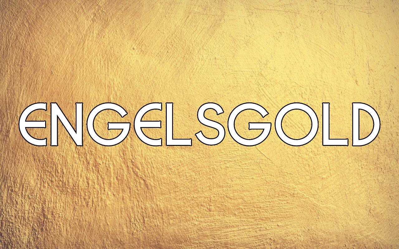 Engelsgold Font by Peter Wiegel, free slim sans serif font preview