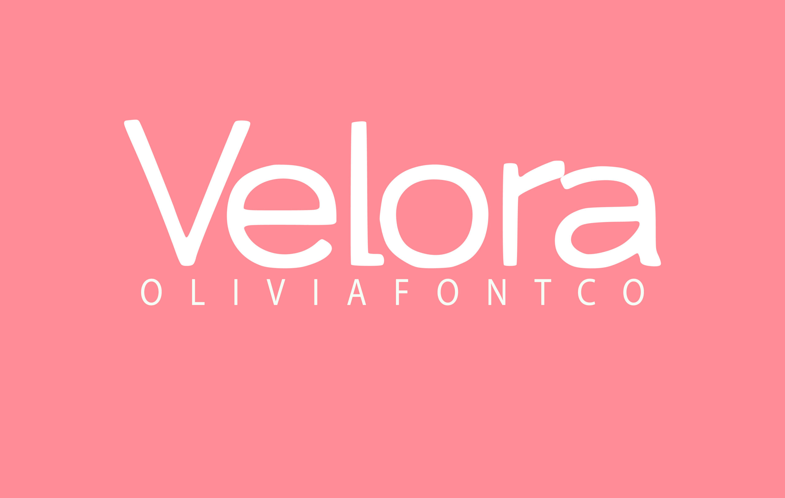 Velora Font by OliviaFontCo, clean soft sans serif font preview