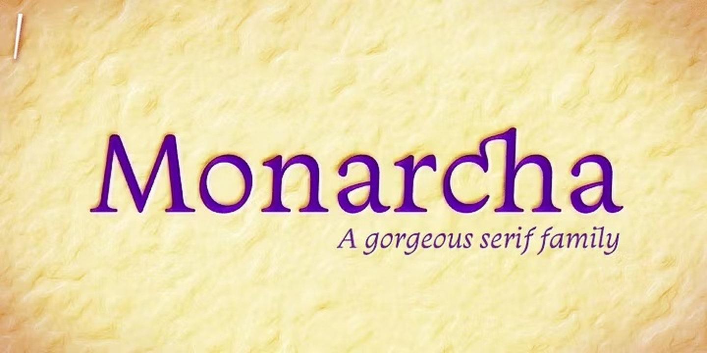 Monarcha Font by IsacoType — editorial serif font on Fontspring