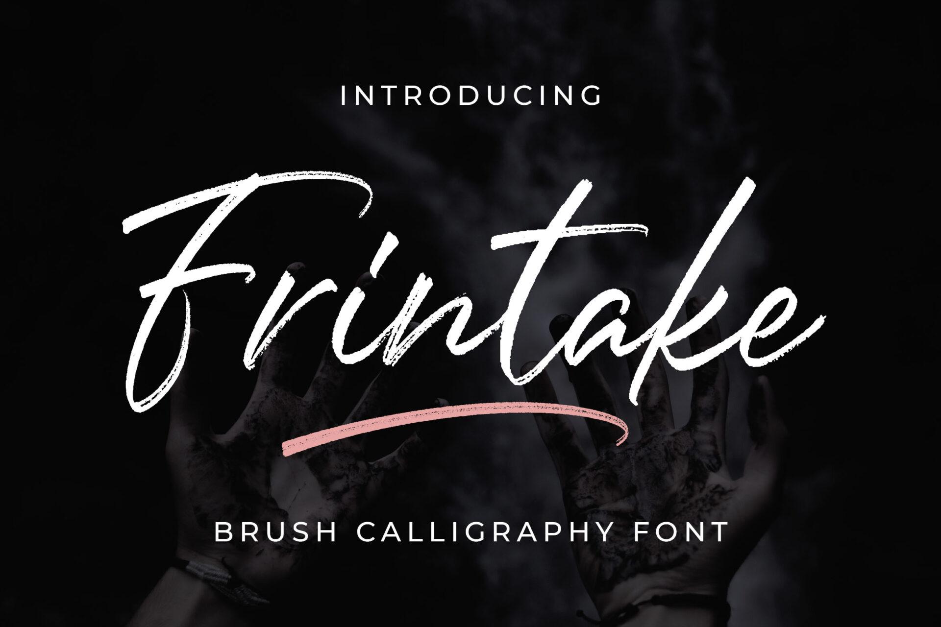 Frintake Font preview
