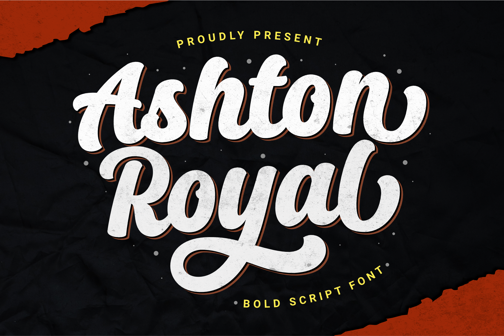 Ashton Royal Font by Holydie Studio, preview of the typeface