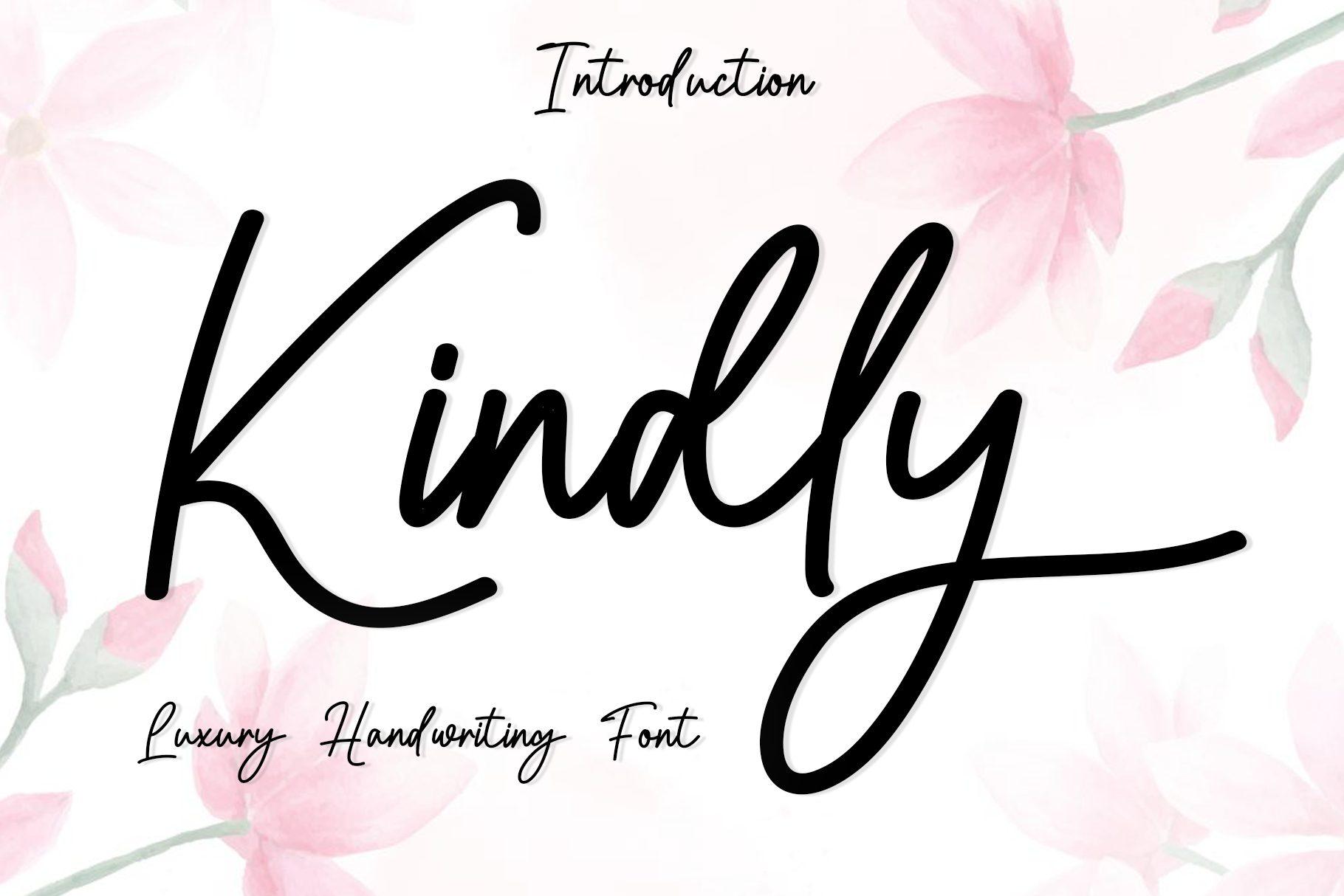 Kindly Font by Creatype Designer preview