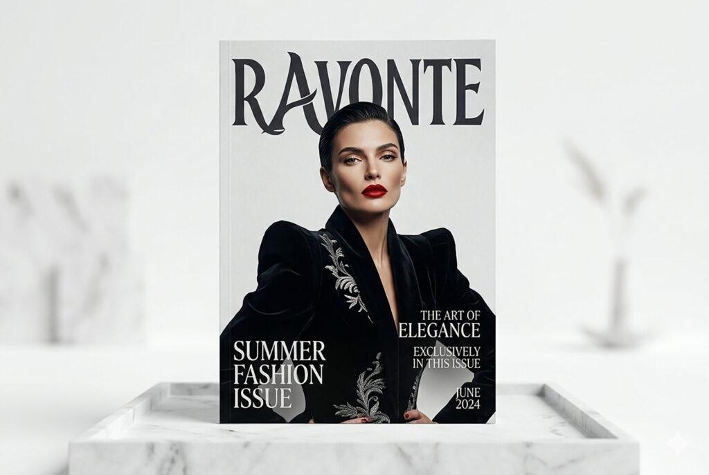 Ravonte Font by Colourful, preview of the typeface