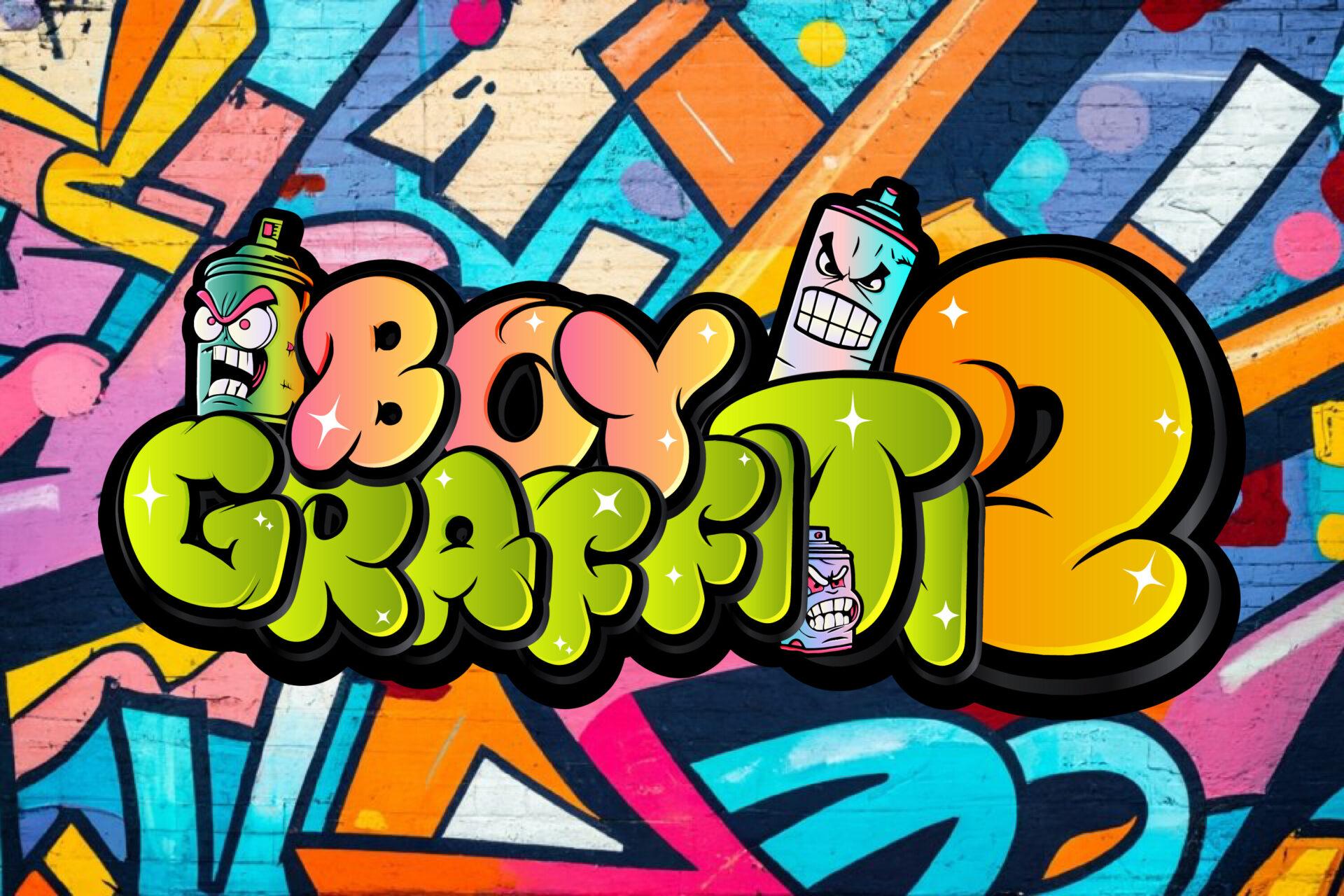 Boy Graffiti Font preview, graffiti style from the different fonts styles alphabet list