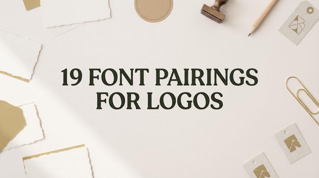 19 Font Pairings for Logos and Small Business Signs: Clean, Script and Vintage Font Duos