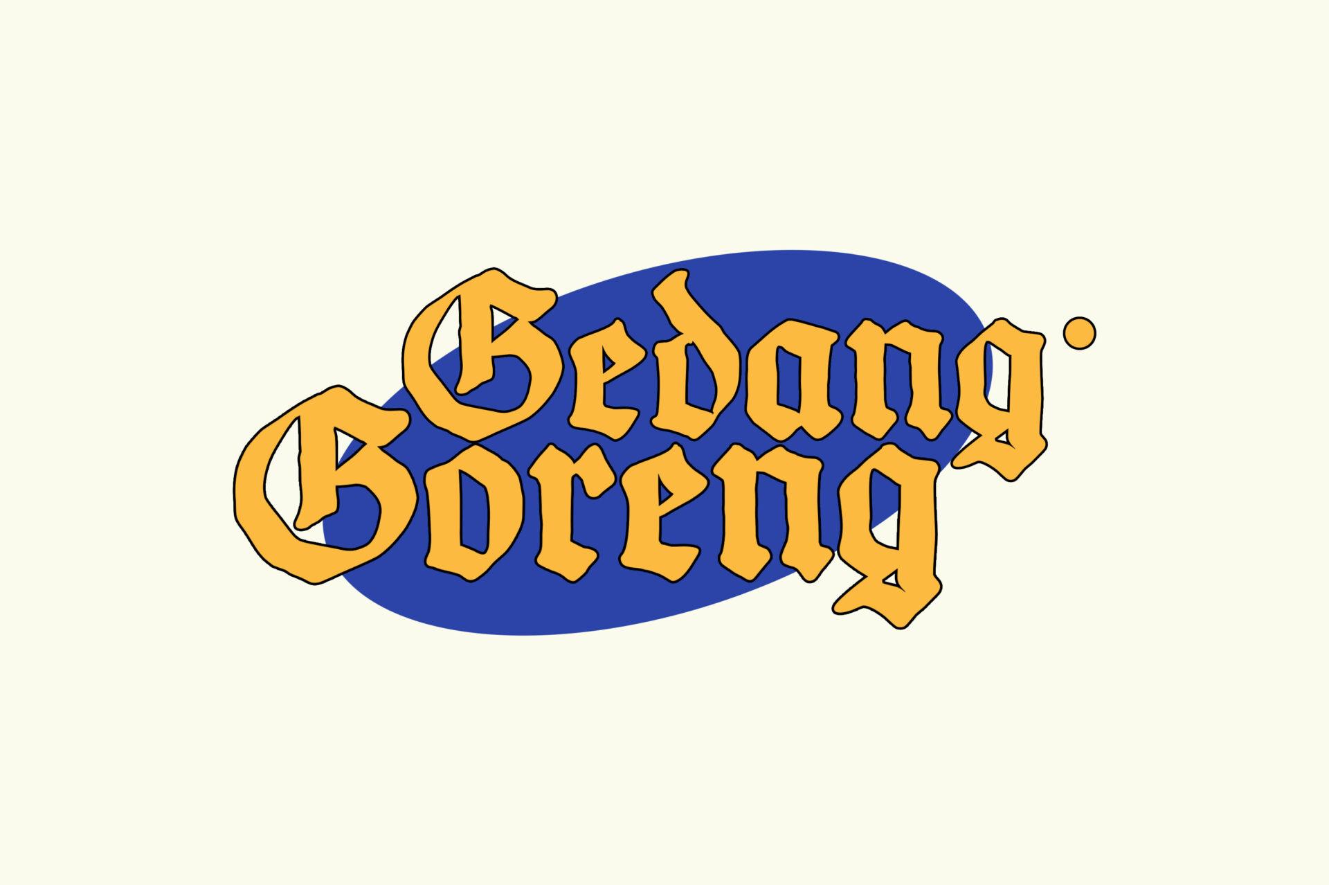 Gedang Goreng Font preview