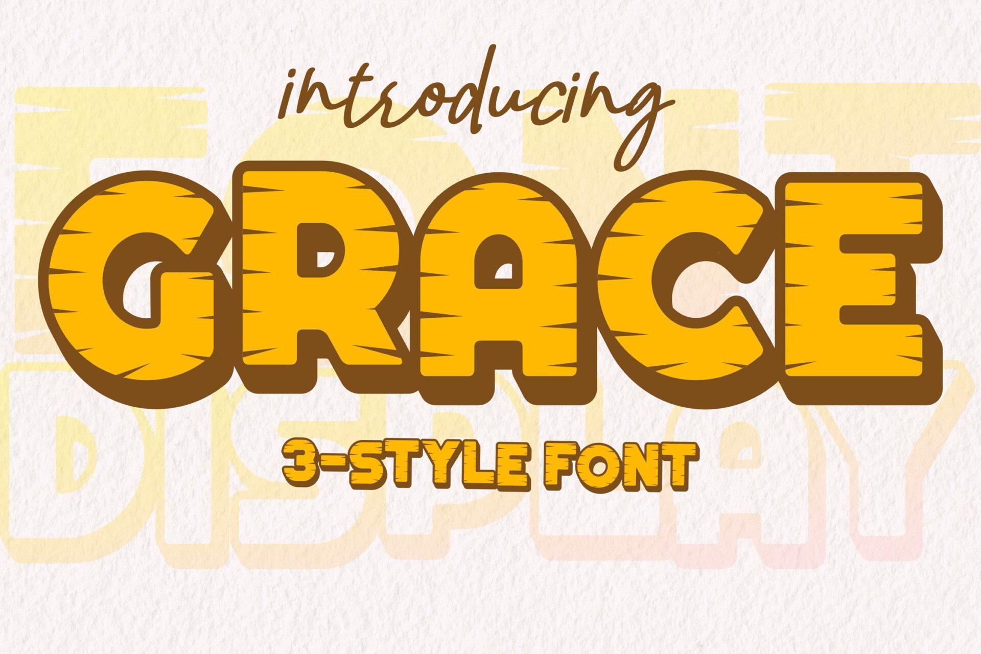 Grace Font preview