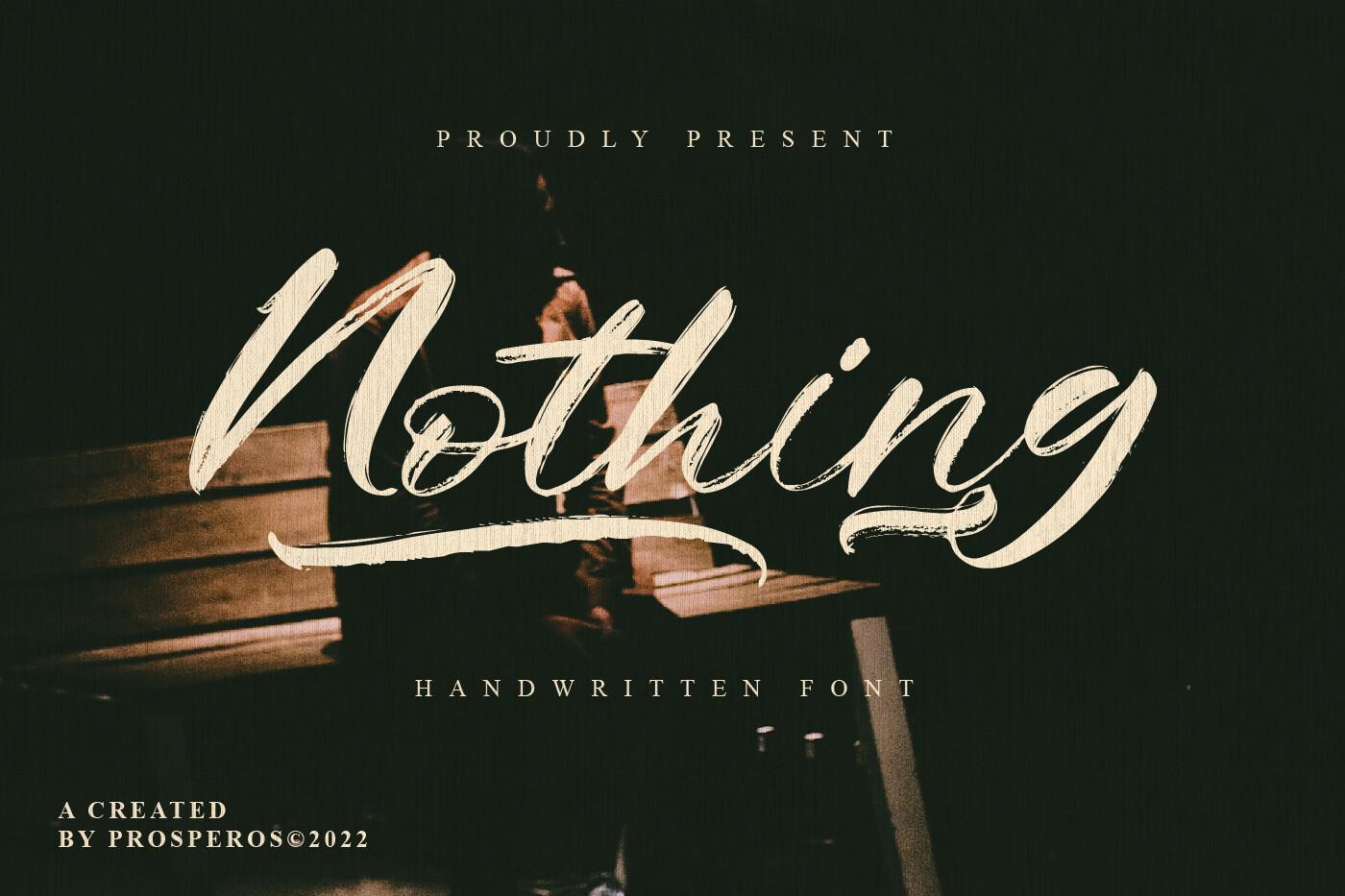 Nothing Font preview