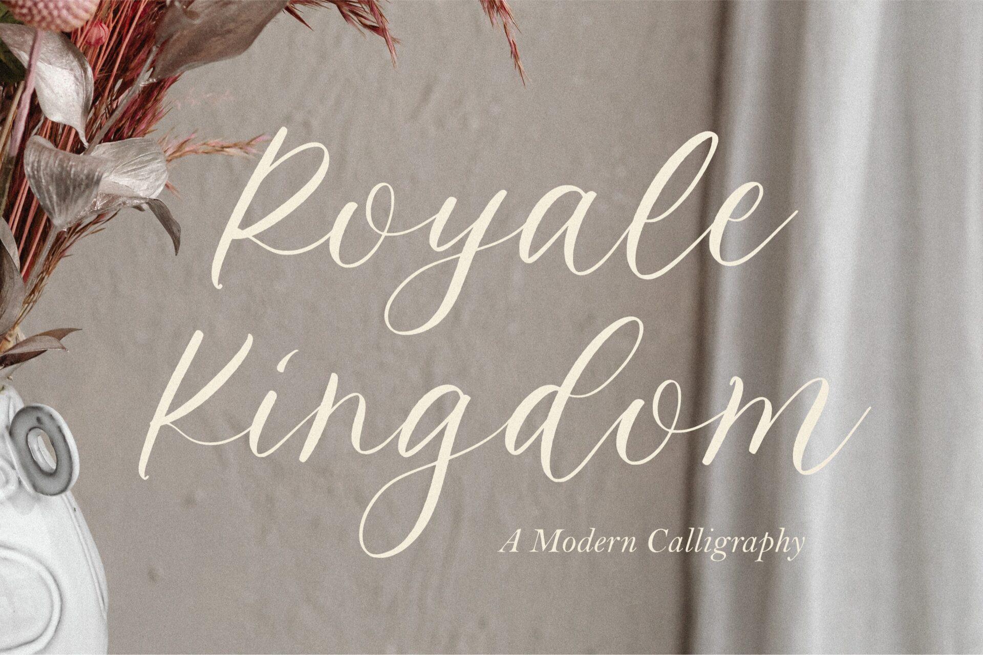 Royale Kingdom Font preview