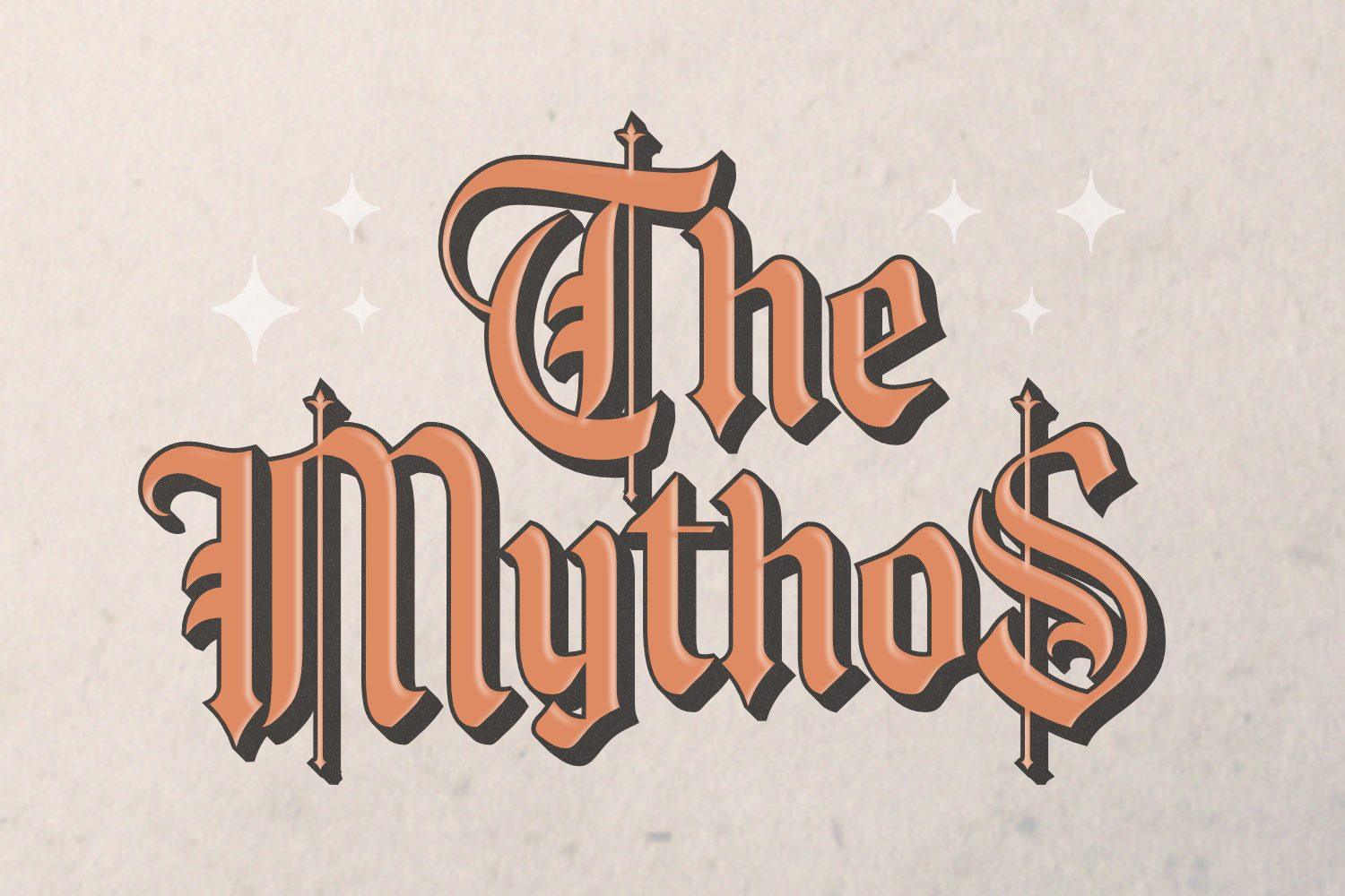 The Mythos Font preview